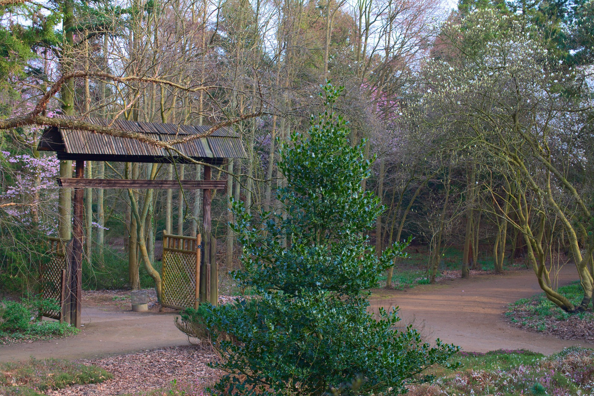 Tor im Forstbotanischen Garten